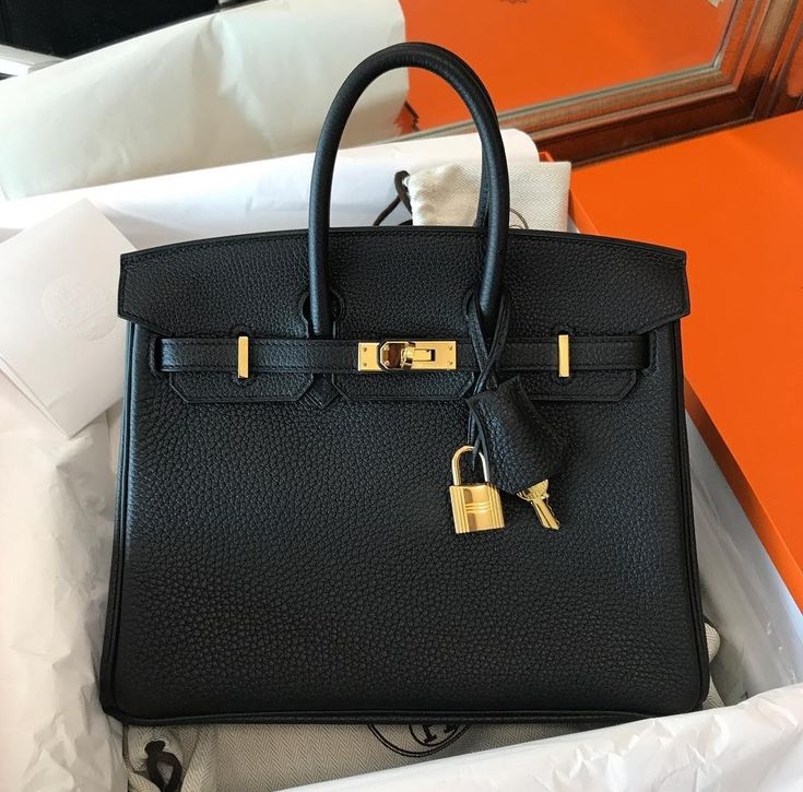 Hermes Birkin Togo 30 Black