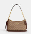 Coach "leather teri" shoulder bag