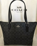 coach large city tote bag