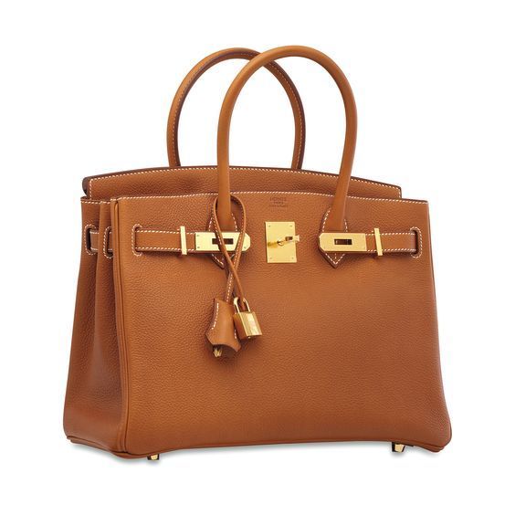 Hermes Birkin 25 Gold Togo Leather Gold